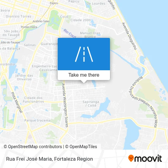 Rua Frei José Maria map