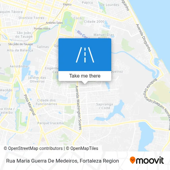 Rua Maria Guerra De Medeiros map