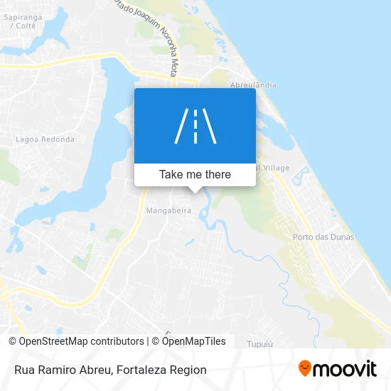 Rua Ramiro Abreu map