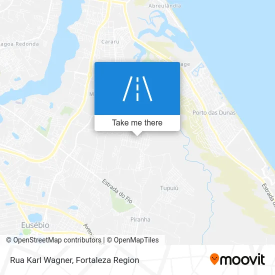 Rua Karl Wagner map