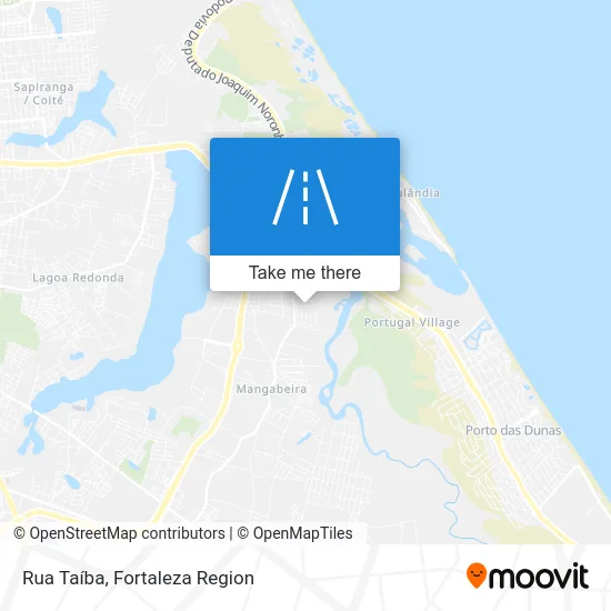 Rua Taíba map