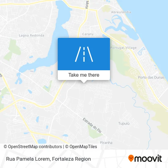 Rua Pamela Lorem map