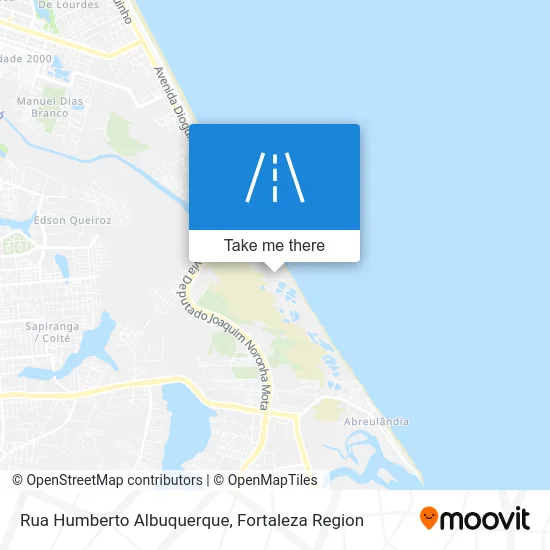 Rua Humberto Albuquerque map