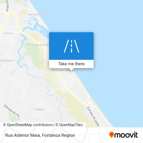 Rua Aldenor Maia map
