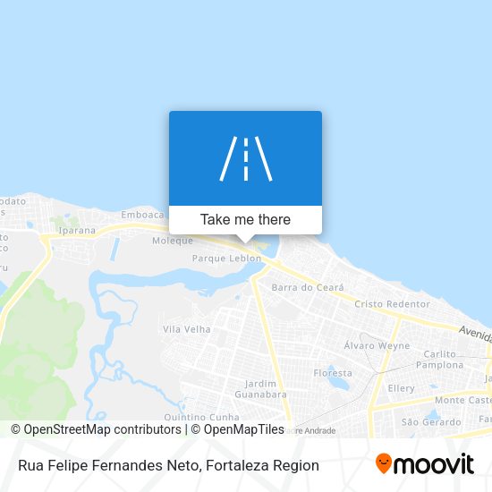 Rua Felipe Fernandes Neto map