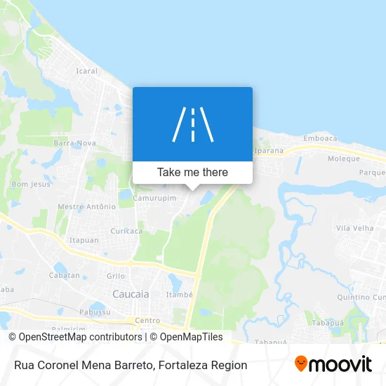 Rua Coronel Mena Barreto map