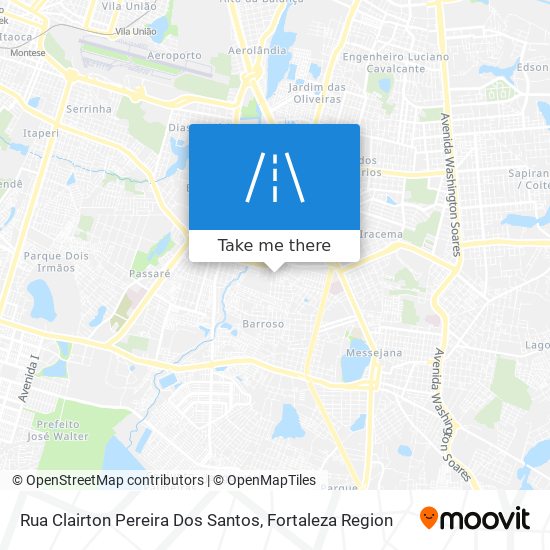 Rua Clairton Pereira Dos Santos map