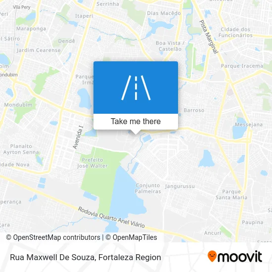Rua Maxwell De Souza map