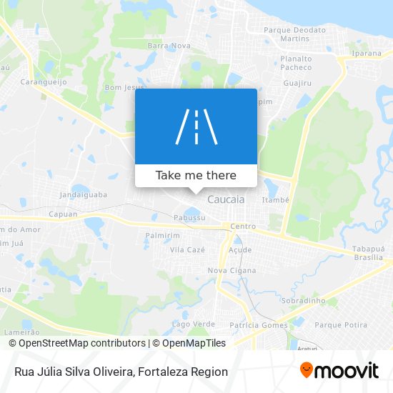 Rua Júlia Silva Oliveira map