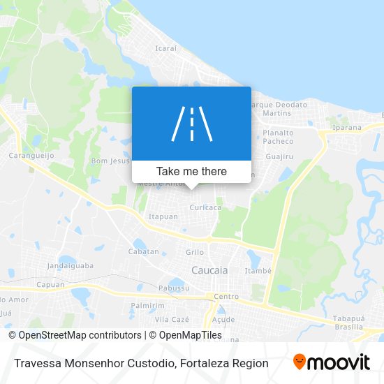Travessa Monsenhor Custodio map