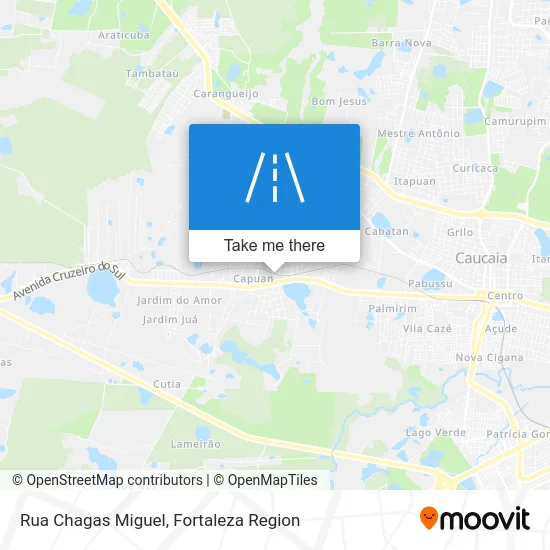 Rua Chagas Miguel map