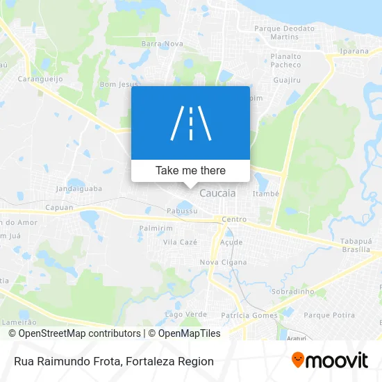 Rua Raimundo Frota map