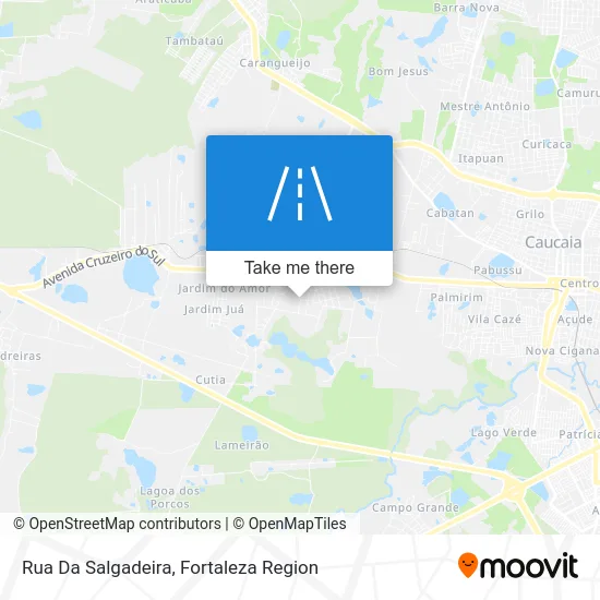 Rua Da Salgadeira map