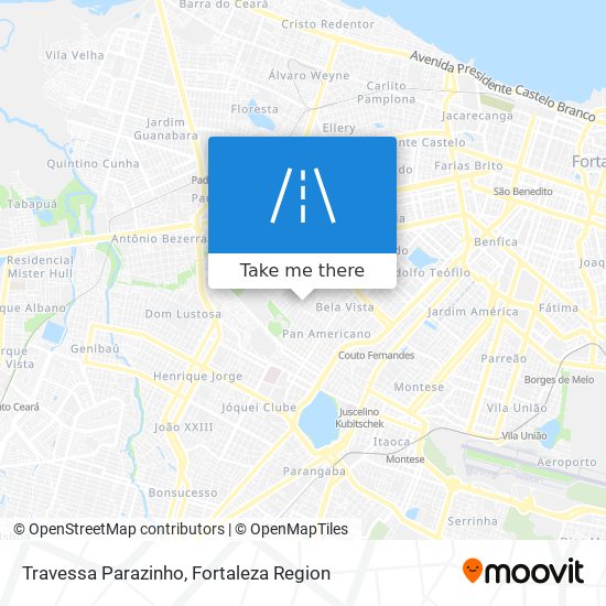 Travessa Parazinho map