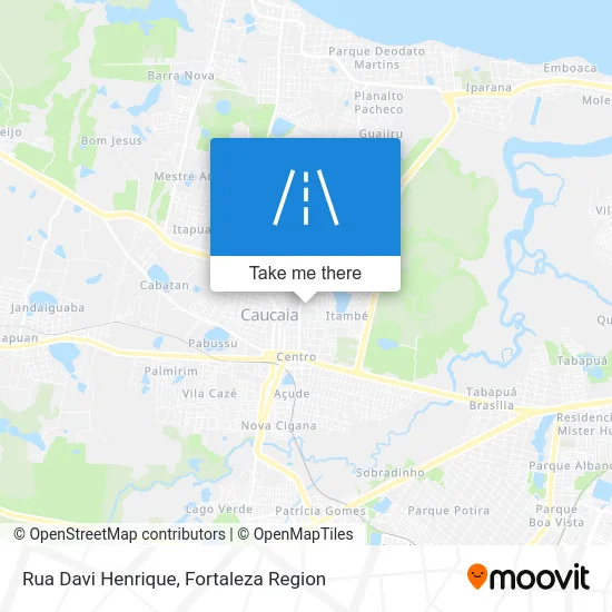 Rua Davi Henrique map