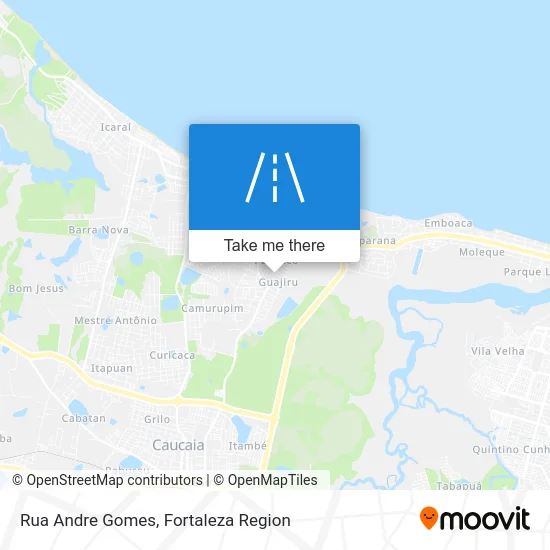 Rua Andre Gomes map
