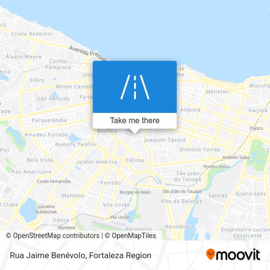 Rua Jaime Benévolo map