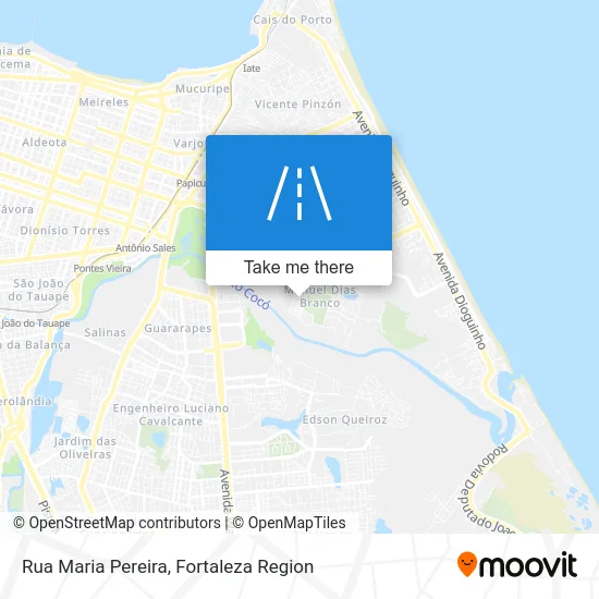 Rua Maria Pereira map