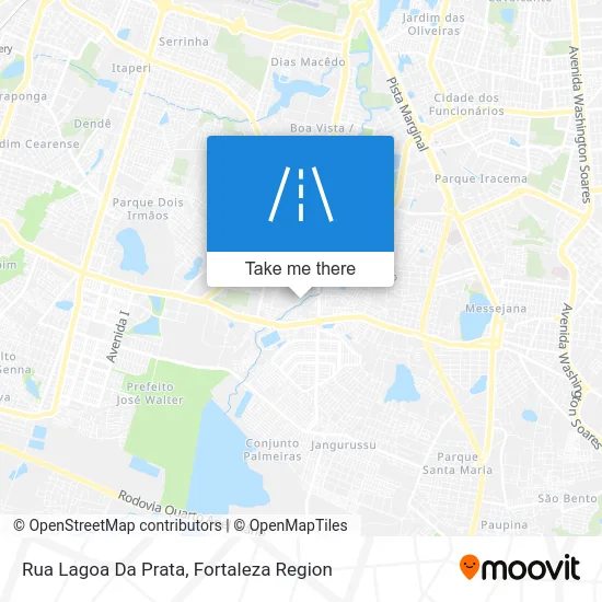 Rua Lagoa Da Prata map