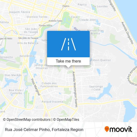 Rua José Celimar Pinho map