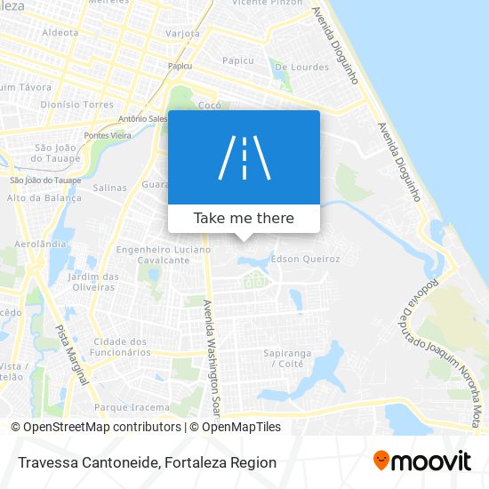 Travessa Cantoneide map