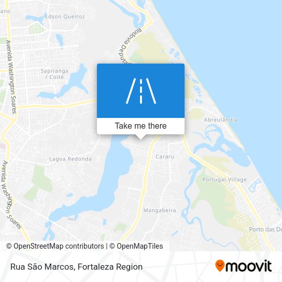 Rua São Marcos map