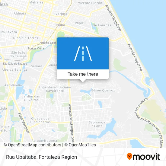 Rua Ubaitaba map