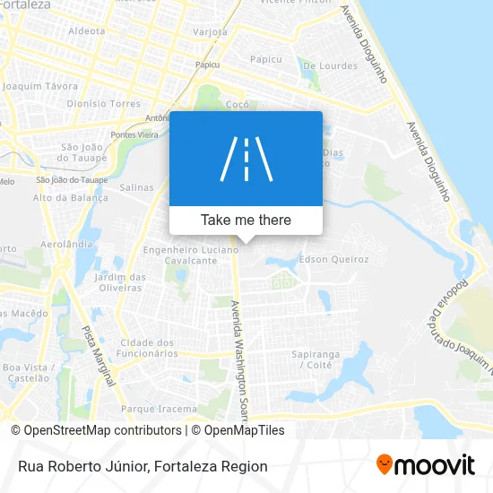 Rua Roberto Júnior map