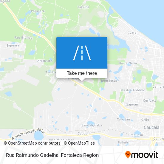 Rua Raimundo Gadelha map