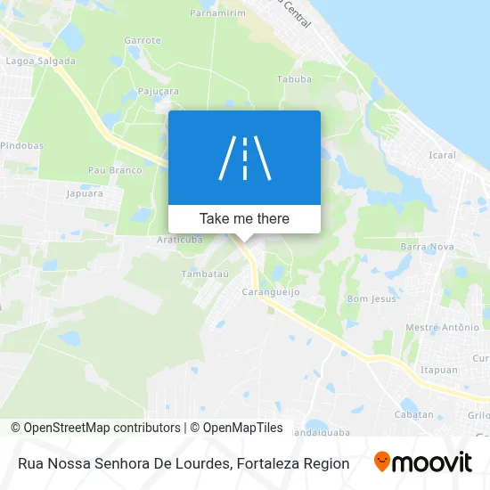 Rua Nossa Senhora De Lourdes map