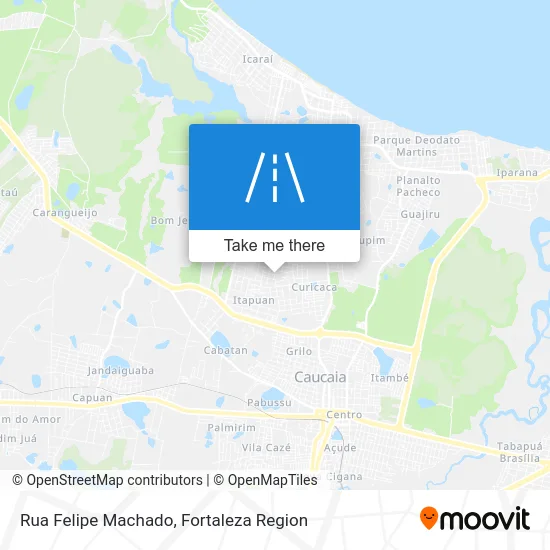 Rua Felipe Machado map