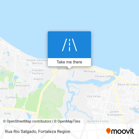 Rua Rio Salgado map