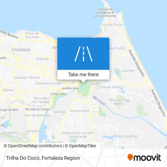 Trilha Do Cocó map