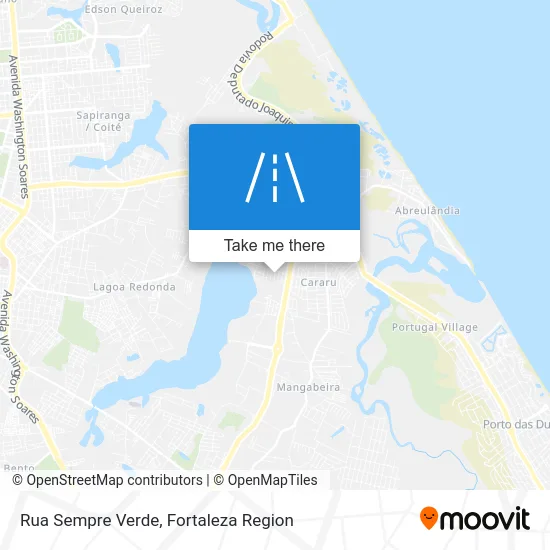 Rua Sempre Verde map