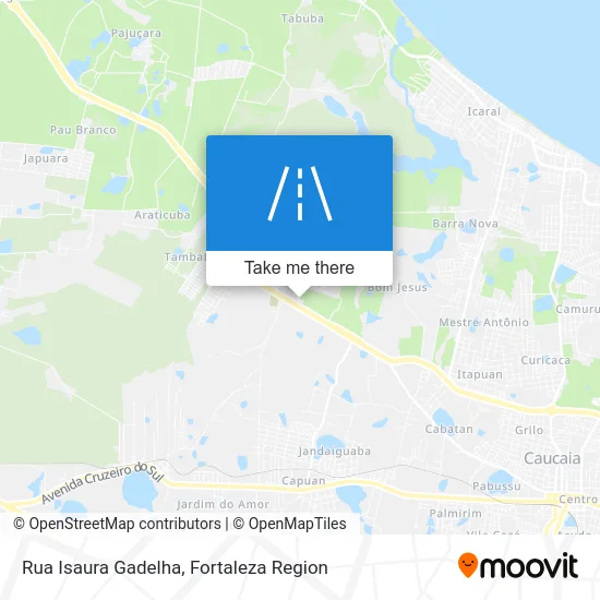 Rua Isaura Gadelha map