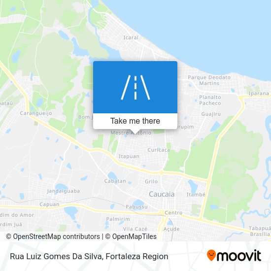 Rua Luiz Gomes Da Silva map