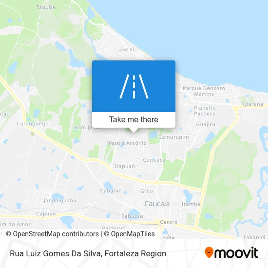 Rua Luiz Gomes Da Silva map