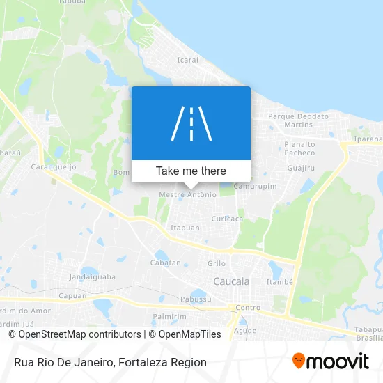 Rua Rio De Janeiro map