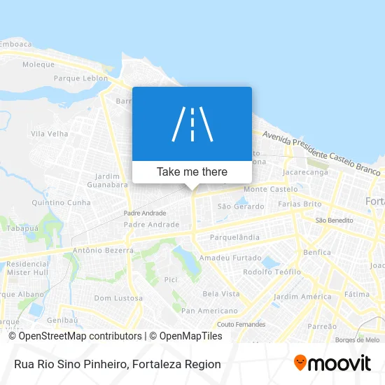 Rua Rio Sino Pinheiro map