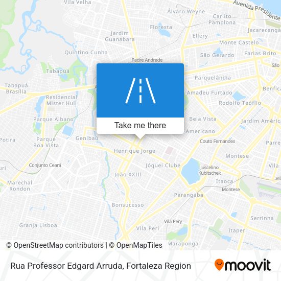 Rua Professor Edgard Arruda map