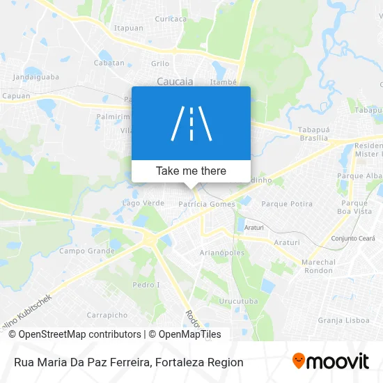 Rua Maria Da Paz Ferreira map