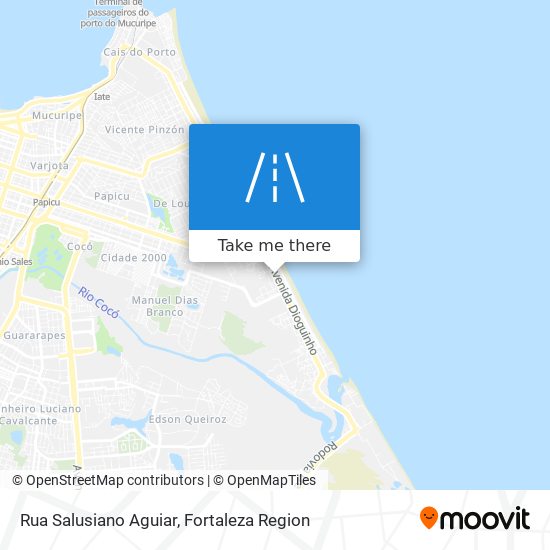 Rua Salusiano Aguiar map