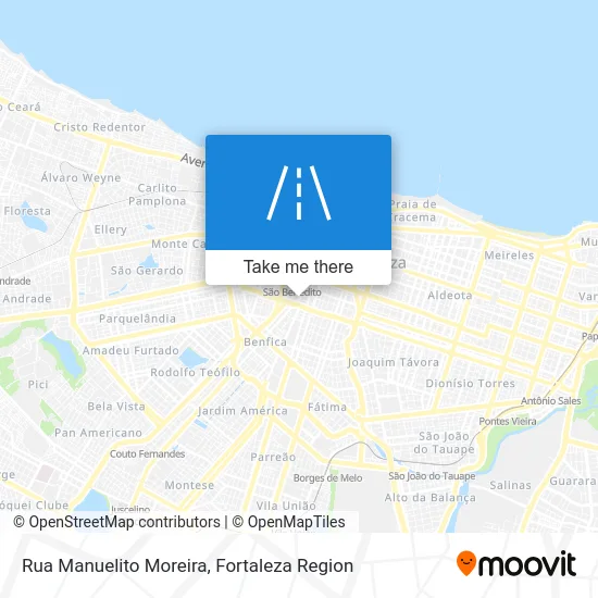 Rua Manuelito Moreira map
