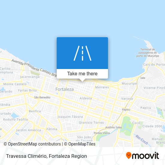 Travessa Climério map