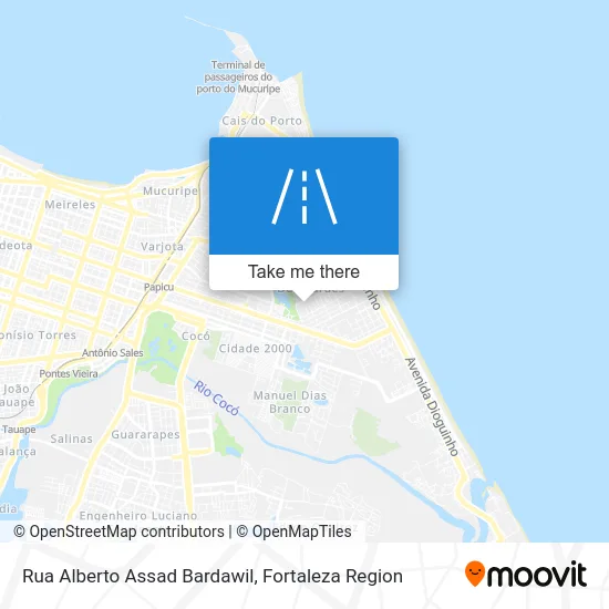 Rua Alberto Assad Bardawil map