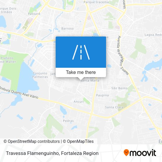 Travessa Flamenguinho map