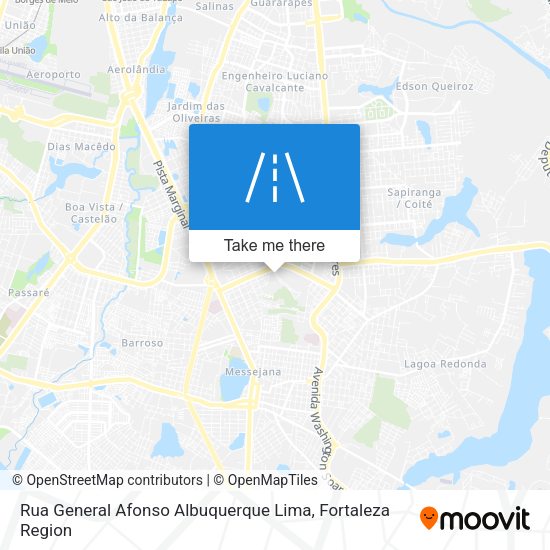 Rua General Afonso Albuquerque Lima map