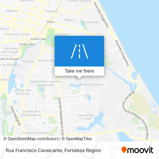 Rua Francisco Cavalcante map