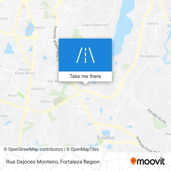Rua Dejoces Monteiro map