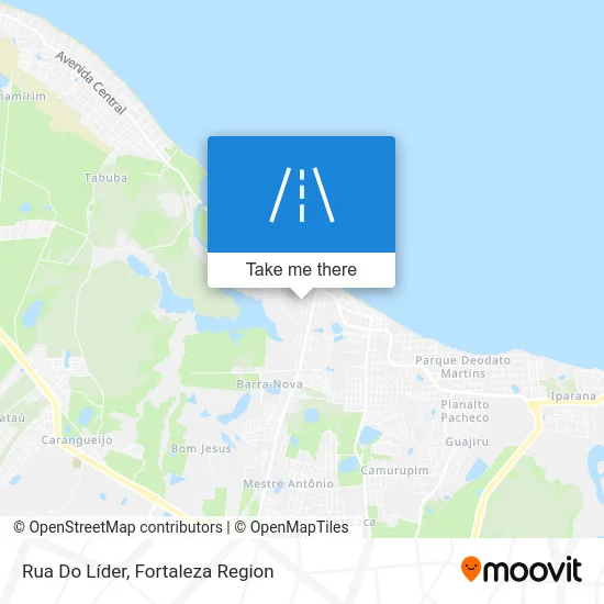 Rua Do Líder map